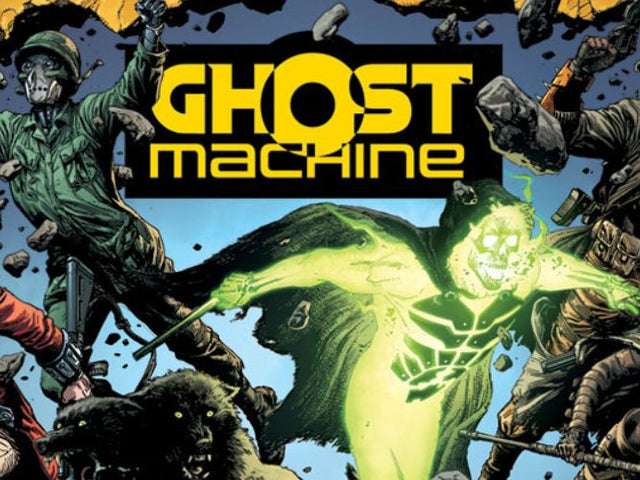 Superheroes, Robots, and Redcoats: Welcome to Ghost Machine by Geoff Johns