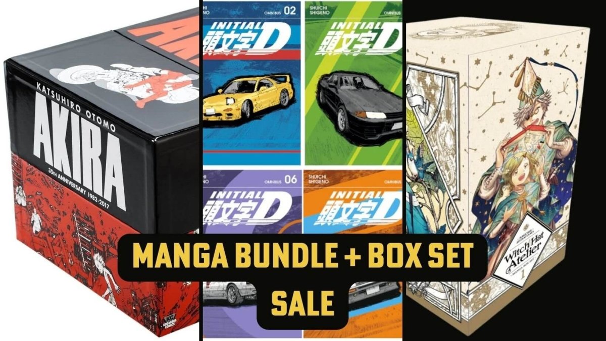 Our Manga Bundle And Box Set Sale Is Live Now! :O