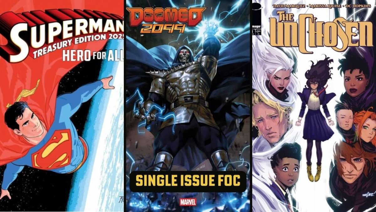 Superman Treasury #1 and Doom Is Riding A Dinosaur 🦖