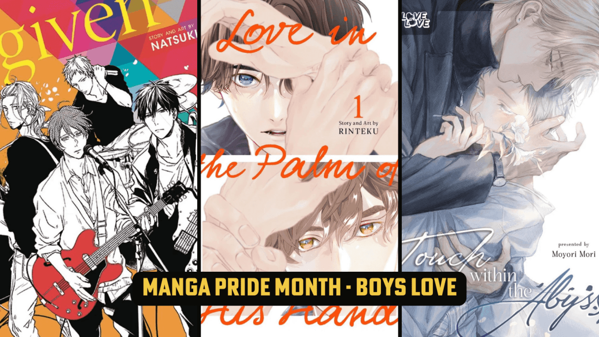 Three BL Manga Recommendations for Pride Month