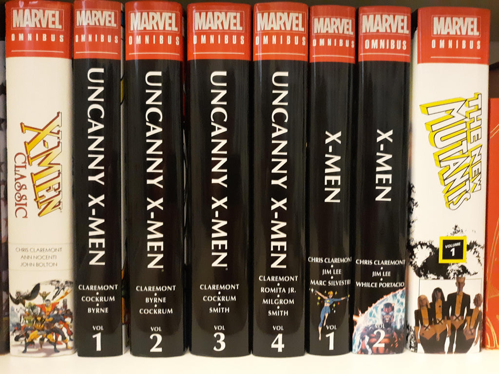 Marvel The X-Men Omnibus Vol 1 Stan Lee + X-Men Fall of the Mutants outlet Omnibus