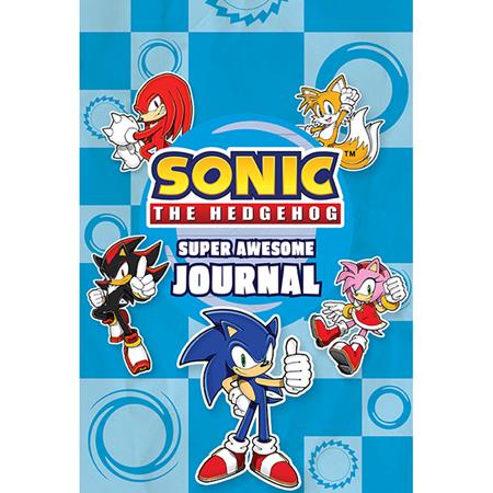 Sonic The Hedgehog TP Super Awesome Journal *PRE-ORDER*
