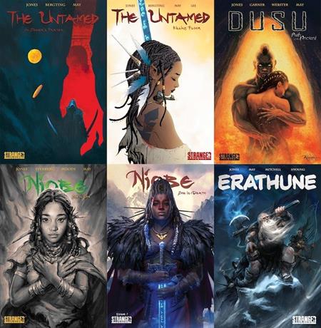 World Of Asunda Bundle Of 6 TP (Includes 1 Free Copy Of The Untamed A Sinners Prayer #1 Cover B Caanan White Batman Homage Variant) *PRE-ORDER*