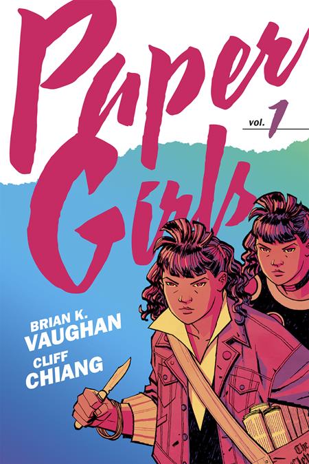 Paper Girls Backpack Edition TP Vol 01 Cliff Chiang Cover *PRE-ORDER*