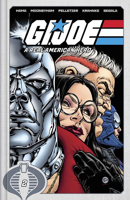 G.I. Joe A Real American Hero Deluxe Edition HC Book 02 Direct Market Exclusive Brad Walker & Laura Martin Cobra Cover *PRE-ORDER*