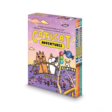 Cat & Cat Adventures A Graphic Novel TP 3-Book Box Set (Vols 04 & 05 & 06) *PRE-ORDER*