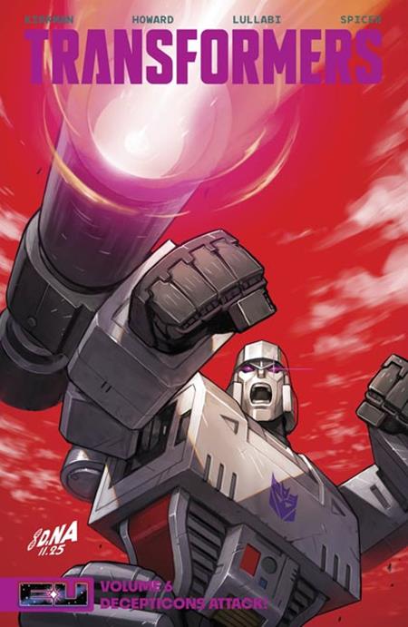 Transformers TP Vol 06 David Nakayama Cover *PRE-ORDER*