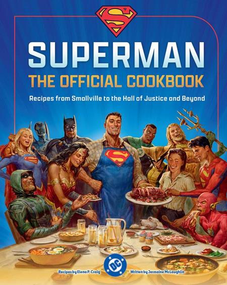 DC Superman The Official Cookbook HC *PRE-ORDER*