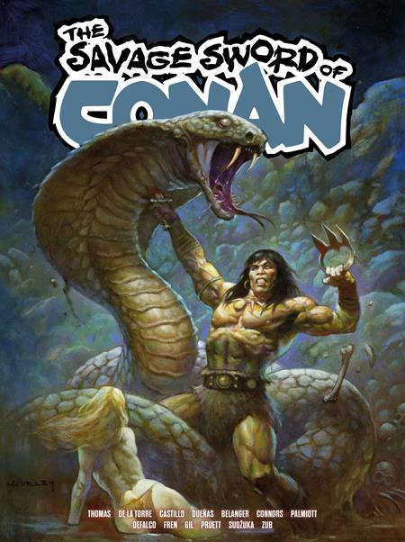 Savage Sword Of Conan TP Vol 05 Direct Market Edition Alex Horley Cover *PRE-ORDER*