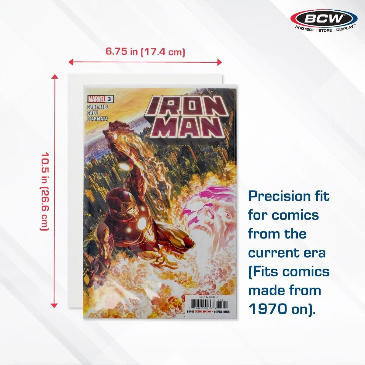 BCW Current Comic Backing Boards (100 pack)