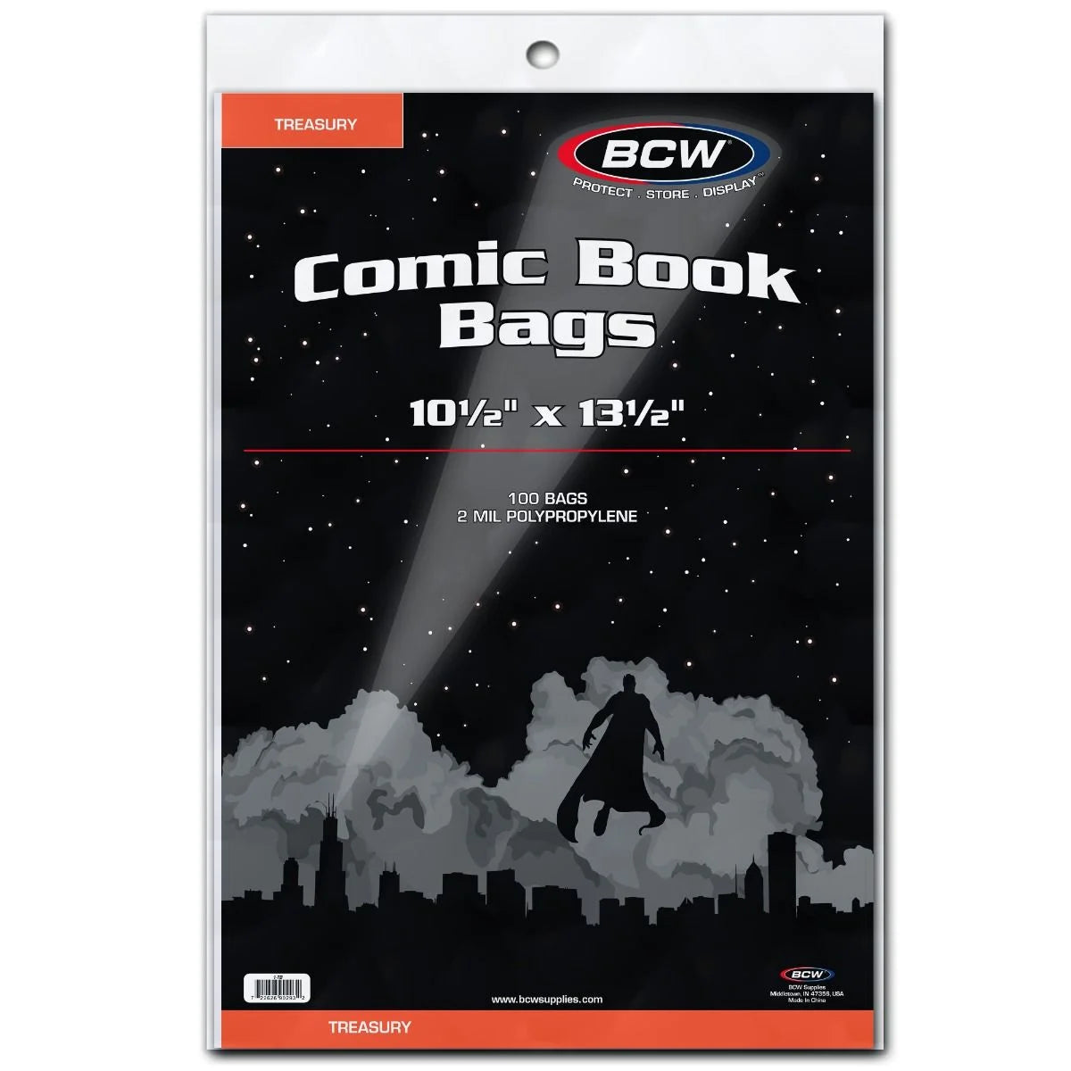 BCW Treasury Bags (Pack Of 100) — Perfect Size for bagging Omnis!