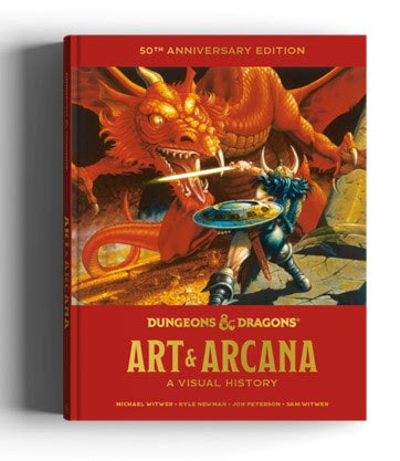 Dungeons & Dragons Art And Arcana: A Visual History 50th Anniversary Edition HC