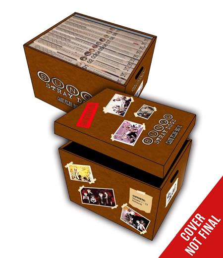 Bungo Stray Dogs Case Files BSD 01 - 10 Box Set *PRE-ORDER*