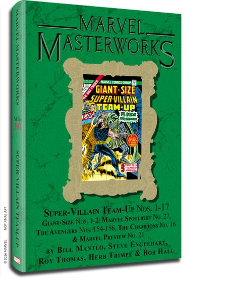 Marvel Masterworks Super-Villain Team-Up HC Vol 01 Ron Wilson Direct Market Edition Cover *PRE-ORDER*