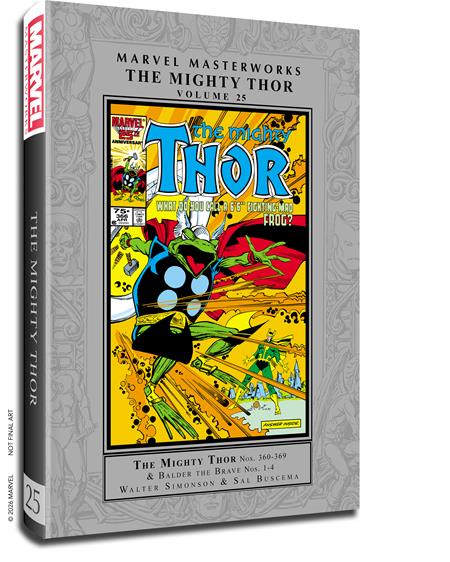 Marvel Masterworks The Mighty Thor HC Vol 25 Walter Simionson Regular Edition *PRE-ORDER*