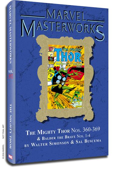 Marvel Masterworks The Mighty Thor HC Vol 25 Walter Simonson Direct Market Edition Cover *PRE-ORDER*