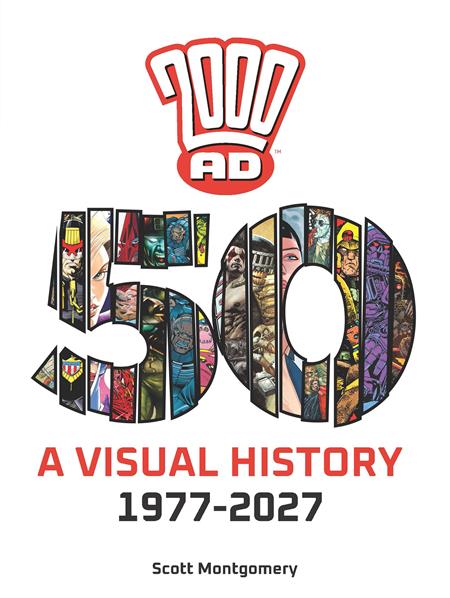 2000 AD A Visual History 1977-2027 HC 50th Anniversary Celebration *PRE-ORDER*