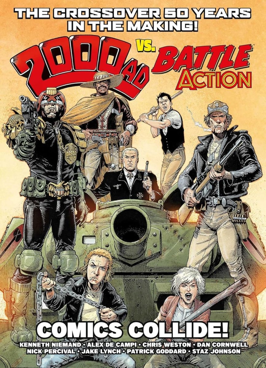 2000 AD Vs Battle Action: Comics Collide! TP - Walt's Comic Shop