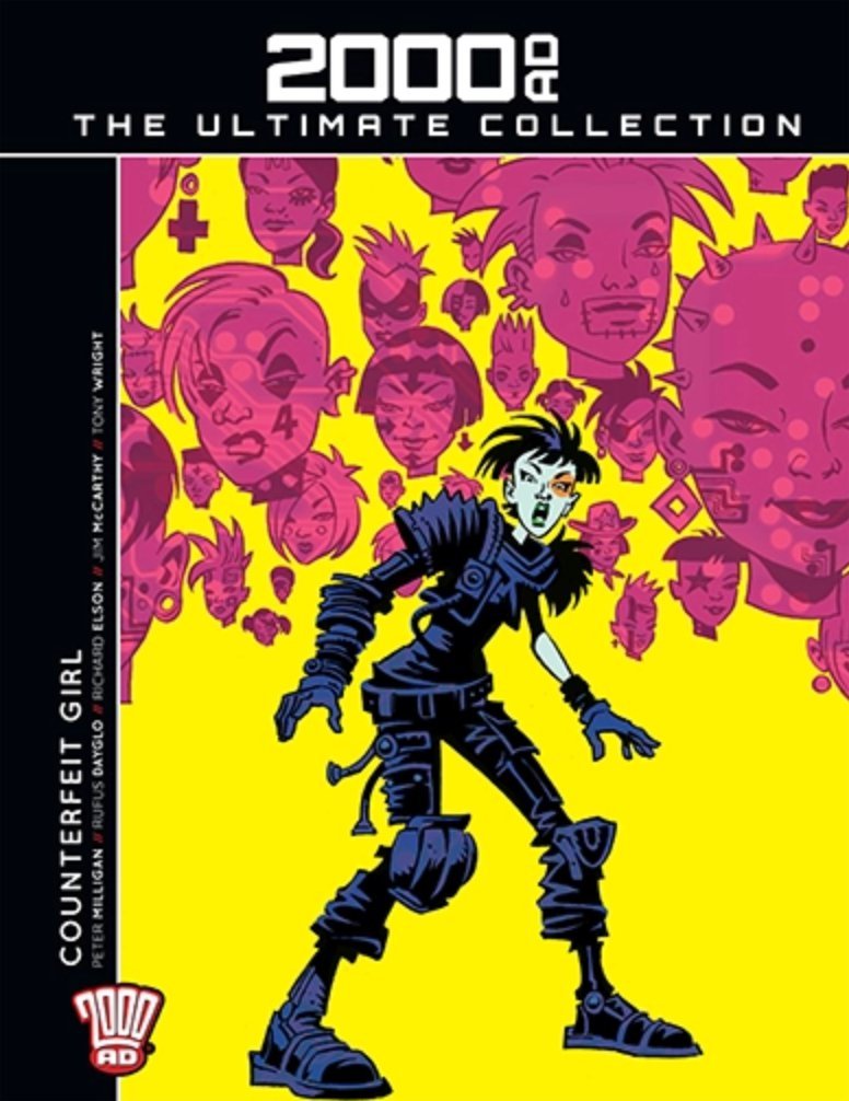 2000AD GN Collection Vol 160 Counterfeit Girl HC *DAMAGED* - Walt's Comic Shop