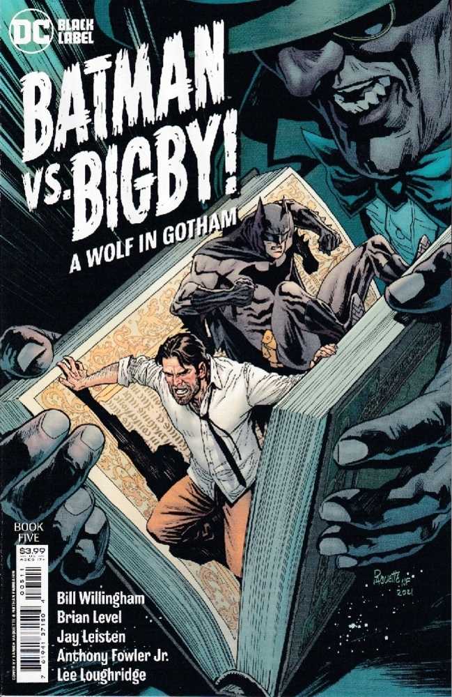 Batman vs Bigby A Wolf In Gotham #5 (Of 6) Cover A Yanick Paquette (Mature)