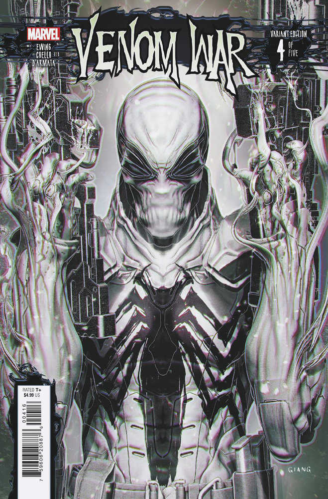 Venom War #4 John Giang 1:25 Variant [Vw]