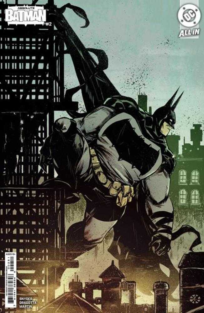 Absolute Batman #2 Cover E 1 in 50 Sanford Greene Card Stock Variant *one copy per customer*