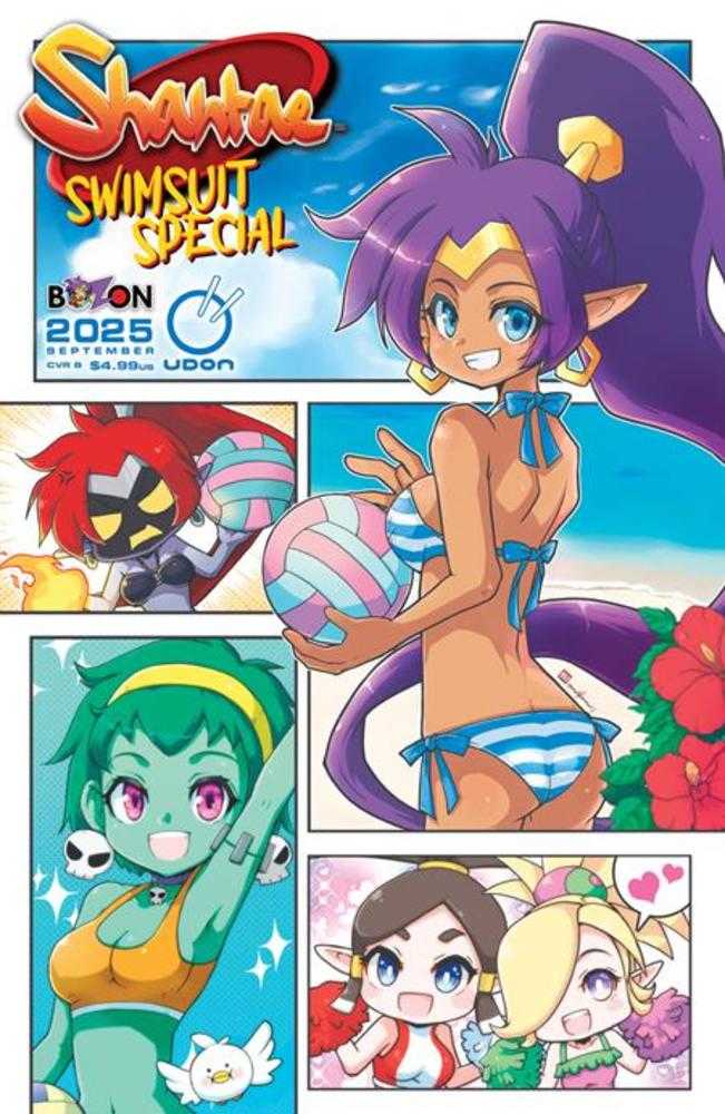 2025 Shantae Swimsuit Special 1 (One Shot) Cover B Mikan Variant Previously Foc'd On 7/28 - Walt's Comic Shop