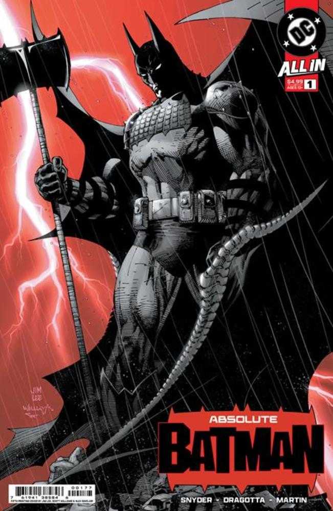 Absolute Batman #1 5th Print Cover A Jim Lee *one copy per customer*