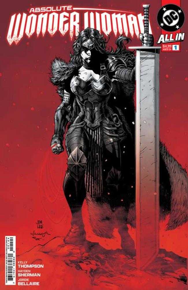 Absolute Wonder Woman #1 4th Print Cover A Jim Lee *one copy per customer*