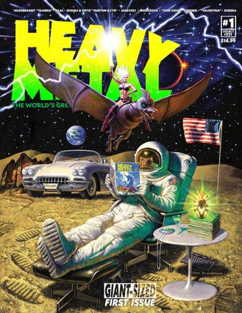 Heavy Metal Magazine #1 Cover A Greg Hildebrandt (Mature) *one copy per customer*
