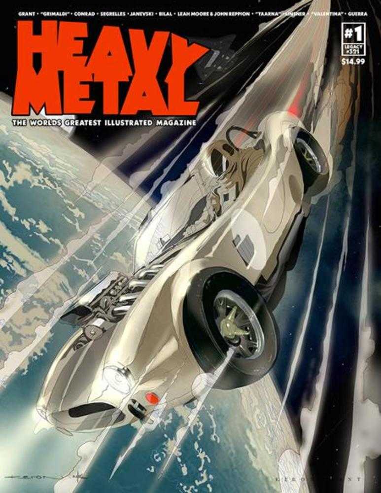 Heavy Metal Magazine #1 Cover D Keron Grant (Mature) *one copy per customer*