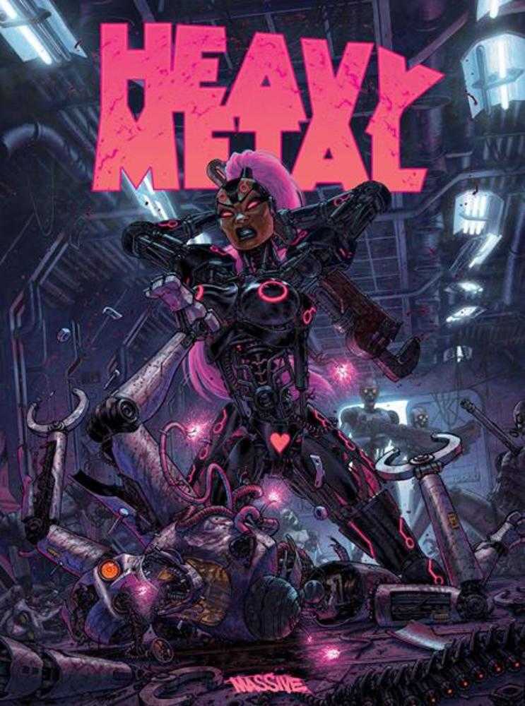 Heavy Metal Magazine #1 Massive Select Exclusive Tony Moore Homage Rare Variant (Mature) *one copy per customer*