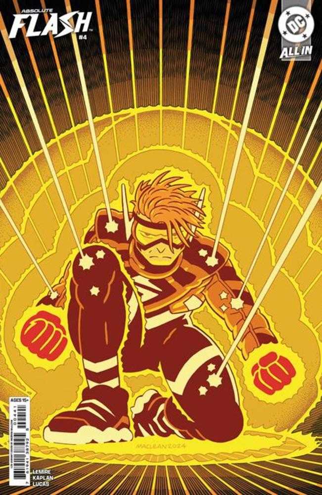 Absolute Flash #4 Cover D Andrew Maclean Card Stock 1:25 Ratio Variant