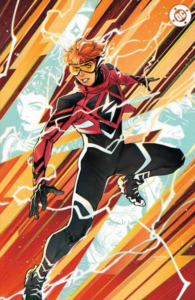 Absolute Flash #4 Cover E Haining Virgin Card Stock 1:50 Ratio Variant