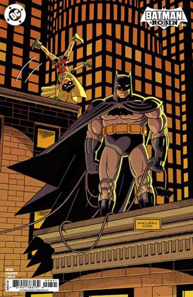 Batman & Robin Year One #8 (Of 12) Cover D Andrew Maclean Card Stock 1:25 Ratio Variant