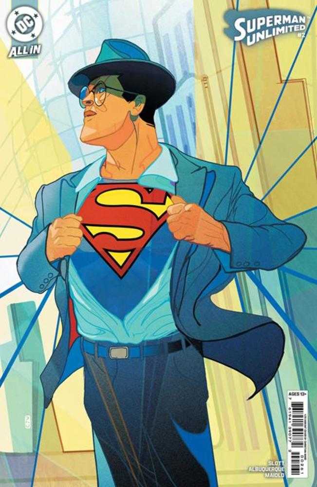Superman Unlimited #2 Cover E Christian Ward Card Stock 1:25 Ratio Variant
