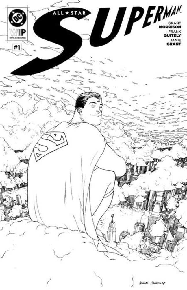 DC W.I.P. All Star Superman #1 *huge oversize format*