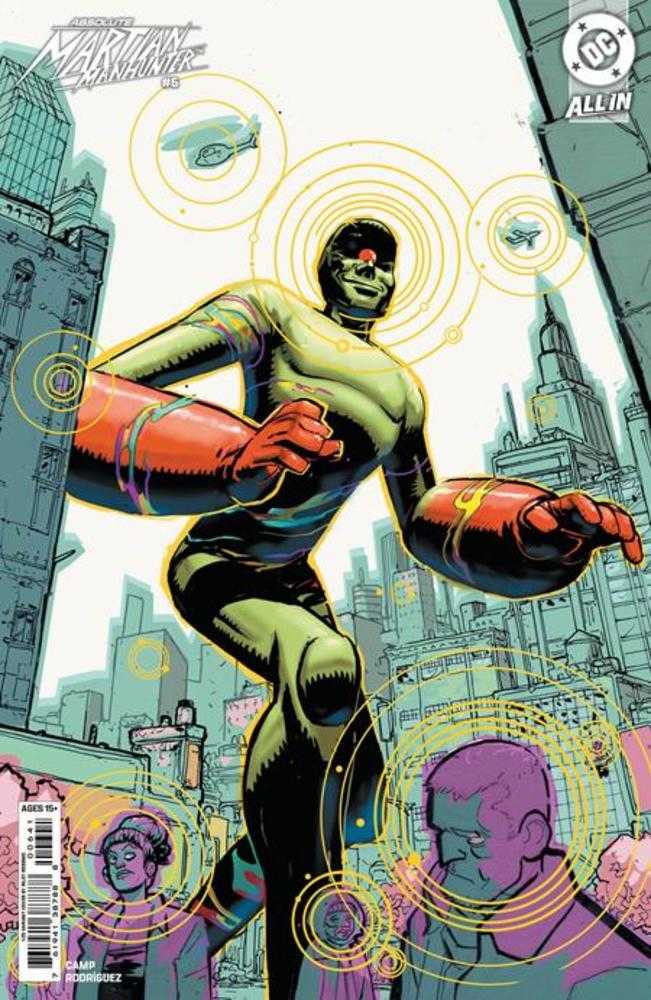 Absolute Martian Manhunter #6 (Of 12) Cover D Riley Rossmo Card Stock 1:25 Ratio Variant
