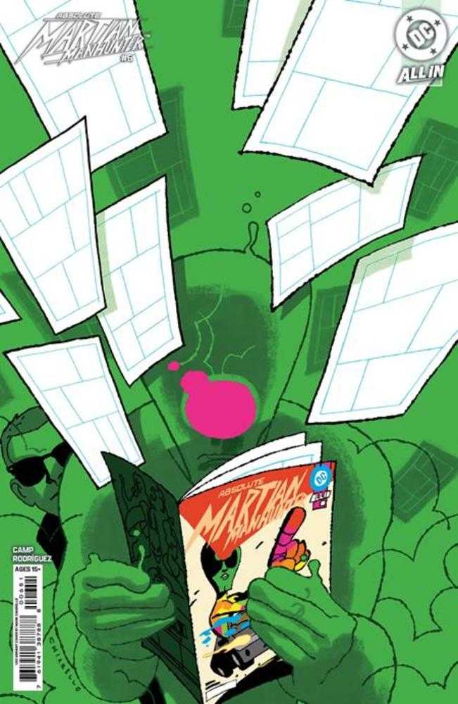 Absolute Martian Manhunter #6 (Of 12) Cover E Mark Chiarello Card Stock 1:50 Ratio Variant