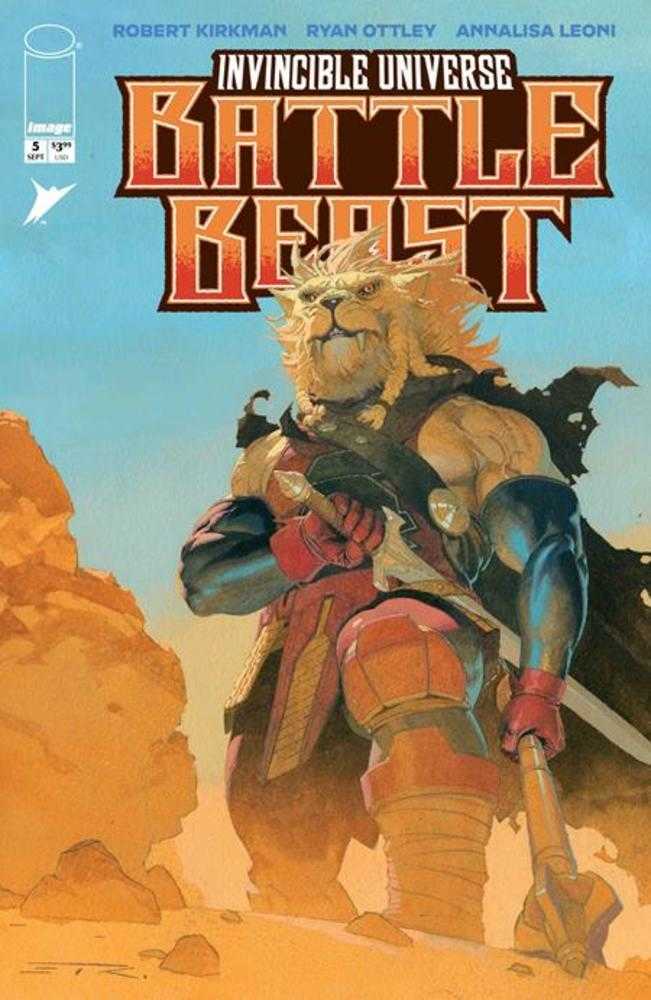 Invincible Universe Battle Beast #5 Cover F Esad Ribic 1:100 Ratio Variant