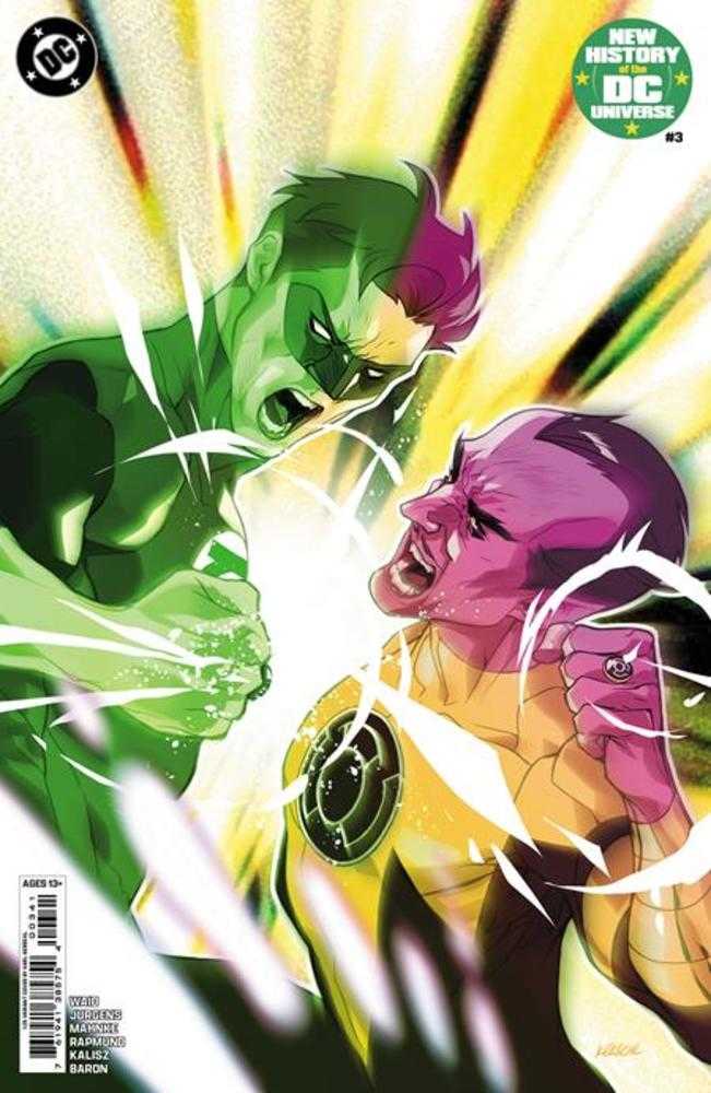 New History Of The DC Universe #3 (Of 4) Cover G Karl Kerschl Card Stock 1:25 Ratio Variant
