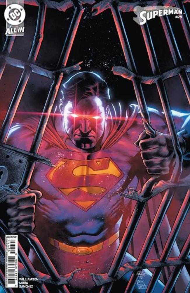 Superman #29 Cover F Eddy Barrows Card Stock 1:25 Ratio Variant