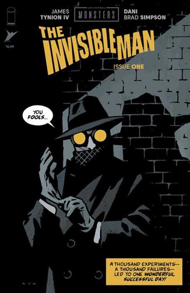Universal Monsters The Invisible Man #1 (Of 4) Cover C David Aja Pulp 1:10 Ratio Variant