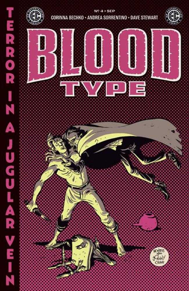 EC Blood Type #4 (Of 4) Cover C Albert Monteys EC Homage 1:10 Ratio Variant