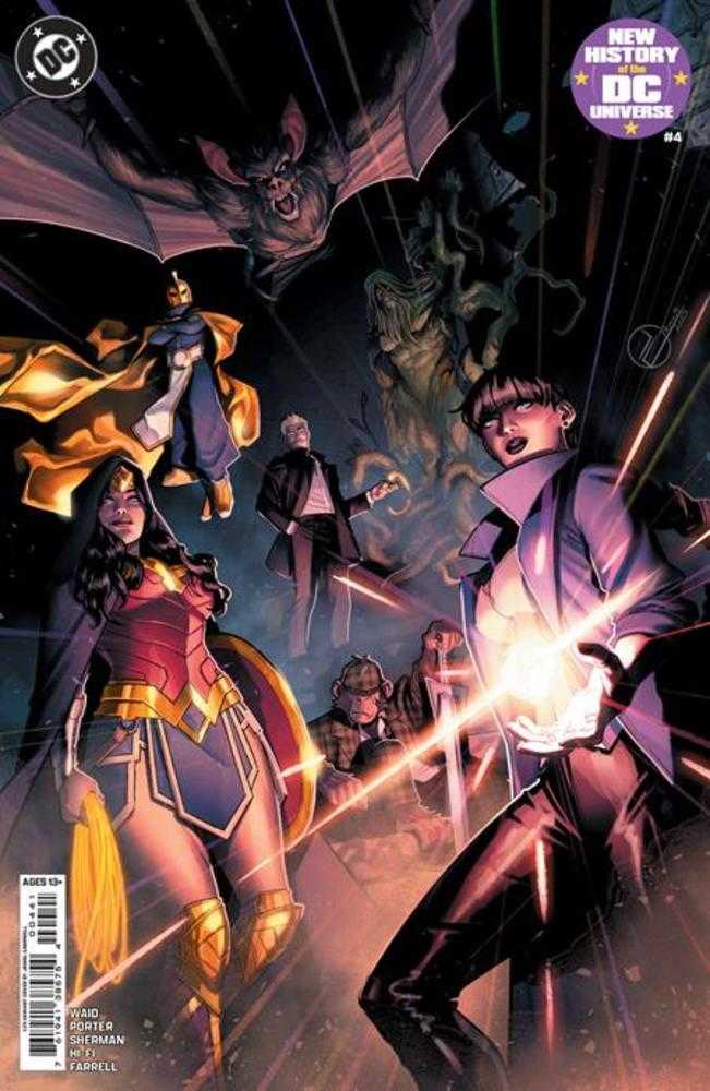 New History Of The DC Universe #4 (Of 4) Cover G Jamal Campbell Card Stock 1:25 Ratio Variant