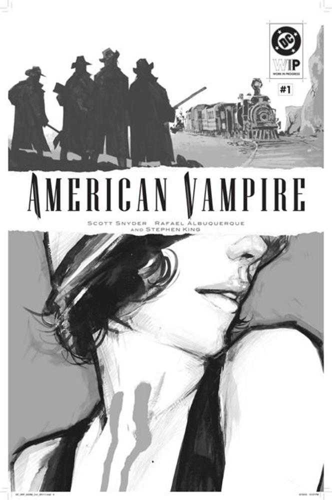 DC W.I.P. American Vampire #1 *Oversize Format*