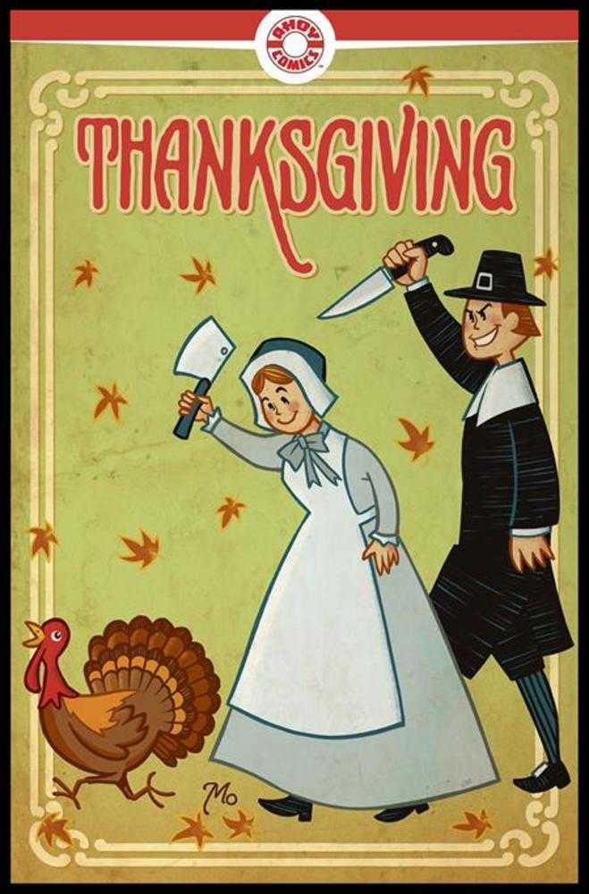 Thanksgiving (One Shot) Cover C Mauricet Turkey Death Unlock 1:5 Ratio Variant (Mature)