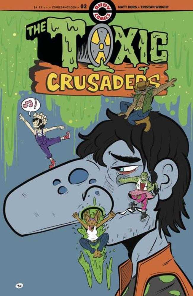 Toxic Crusaders #2 (Of 5) Cover B Lane Lloyd Unlock 1:3 Ratio Variant (Mature)