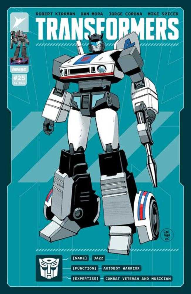 Transformers #25 Cover E Dan Mora & Andres Juarez 1:50 Ratio Variant