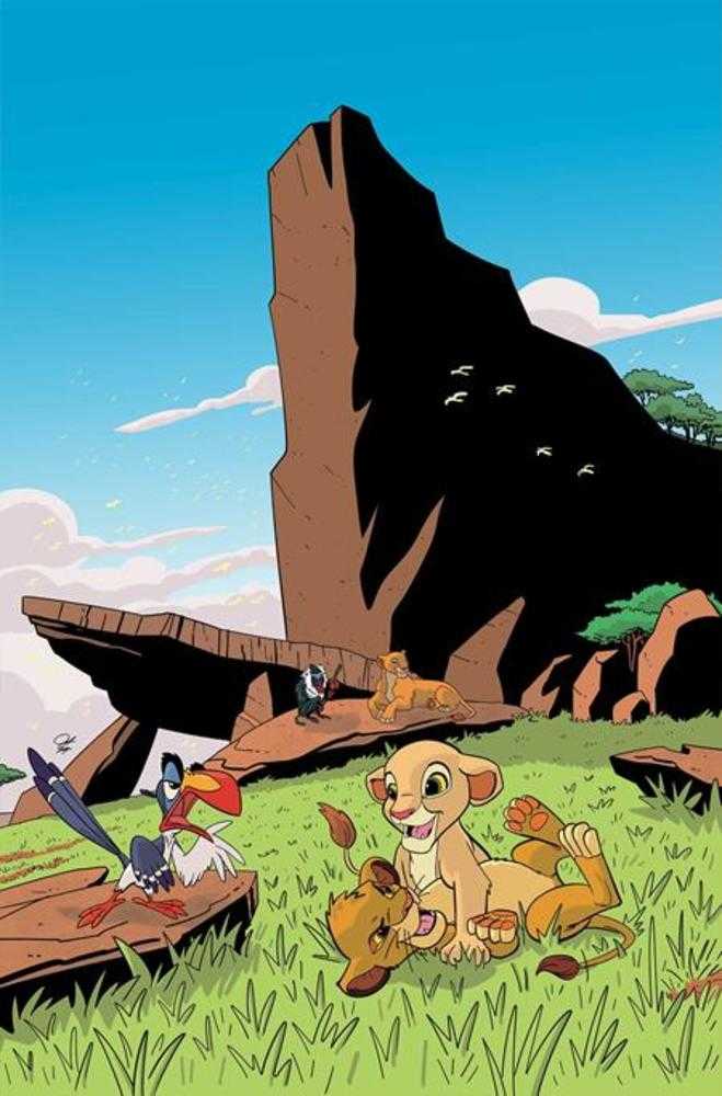 Lion King #3 Cover F Jacob Edgar Full Art 1:10 Ratio Variant
